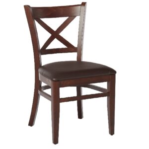 LEATHER RESTAURANT DINING CHAIRS  0080