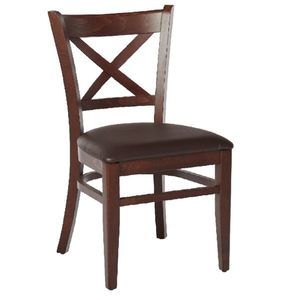LEATHER RESTAURANT DINING CHAIRS  0080
