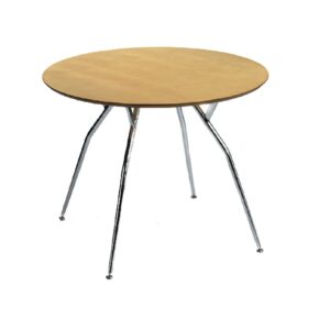 CAFE LARGE ROUND TABLE WITH METAL LEGS 1887