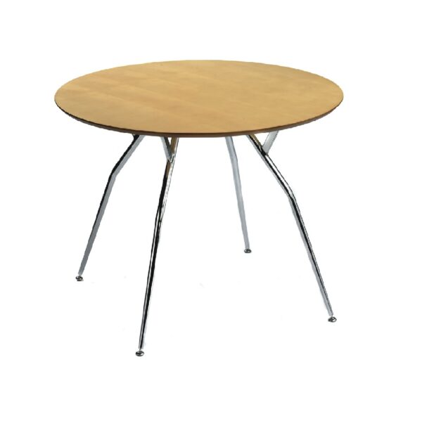 CAFE LARGE ROUND TABLE WITH METAL LEGS 1887