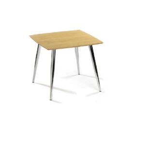 CAFE SQUARE TABLE WITH METAL LEGS 1890
