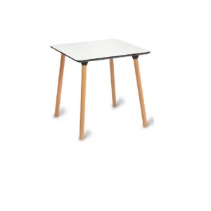 CAFE SQUARE TABLE WOODEN LEGS 1891