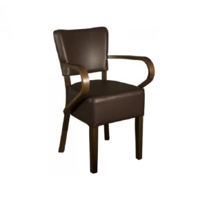 LEATHER RESTAURANT ARMCHAIR  1972