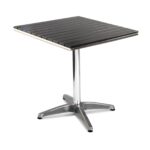 OUTDOOR RESTAURANT DINING TABLE WOOD EFFECT 2321