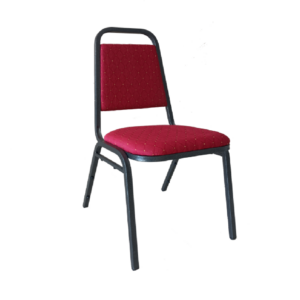 BANQUETING CHAIR STEEL FRAME 2525 RED