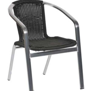 OUTDOOR ALUMINIUM WICKER ARMCHAIR 1894