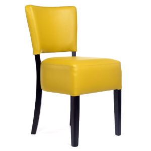 RESTAURANT LEATHER DINING CHAIRS REED 1970