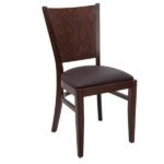 LEATHER RESTAURANT DINING CHAIRS 2224
