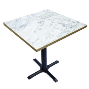 INDOOR RESTAURANT DINING TABLE WHITE MARBLE 2322
