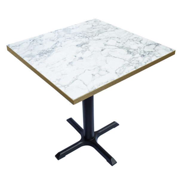 INDOOR RESTAURANT DINING TABLE WHITE MARBLE 2322