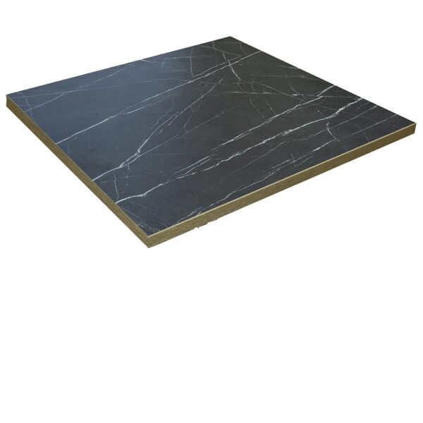 2324 BLACK MARBLE TABLE TOP ONLY SQUARE