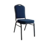 BANUQETING CHAIR STEEL FRAME 2525 BLUE