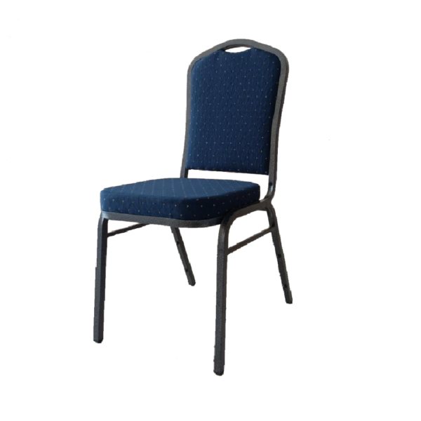 BANUQETING CHAIR STEEL FRAME 2525 BLUE