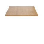 RESTAURANT DINING TABLE TOP LIGHT OAK 3419