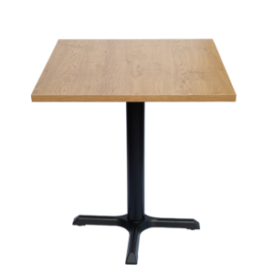 RESTAURANT DINING TABLE & BASE LIGHT OAK 3419