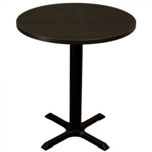RESTAURANT DINING TABLE DARK WALNUT ROUND 3522