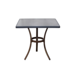 RESTAURANT DINING TABLE & BASE GREY MARBLE 6534