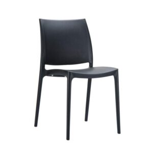 RECYCLED POLYPROPYLENE CHAIR 7456 BLACK
