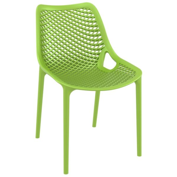 PUB OUTDOOR DINING CHAIR FIBREGLASS 7874 GREEN