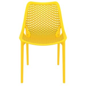 FIBRE GLASS CHAIR MODEL 7874 YELLOW