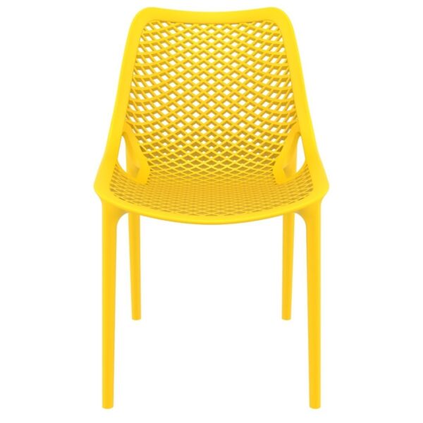 FIBRE GLASS CHAIR MODEL 7874 YELLOW