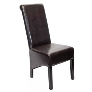 LEATHER RESTAURANT DINING CHAIR  8053