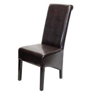 LEATHER RESTAURANT DINING CHAIR  8053
