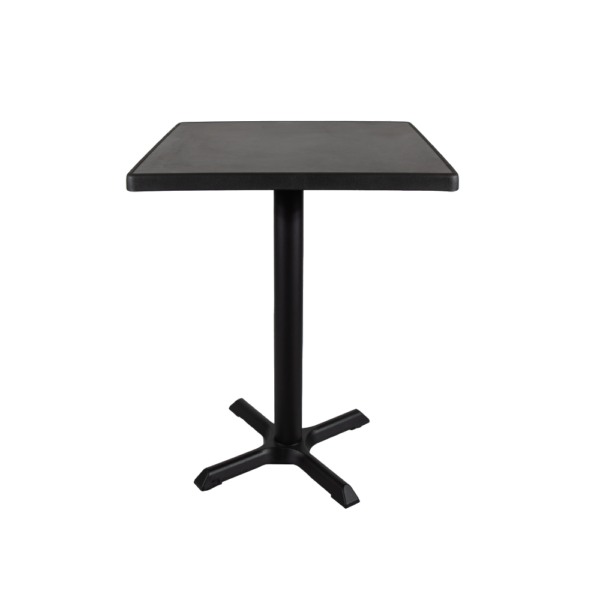 RESTAURANT DINING TABLE GREY SLATE EFFECT
