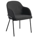 1433 UPHOLSTERED RESTUARANT ARMCHAIR