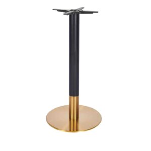 BLACK GOLD ROUND DINING BASE 6083