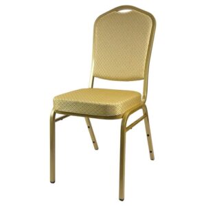 BANQUETING CHAIR GOLD/GOLD